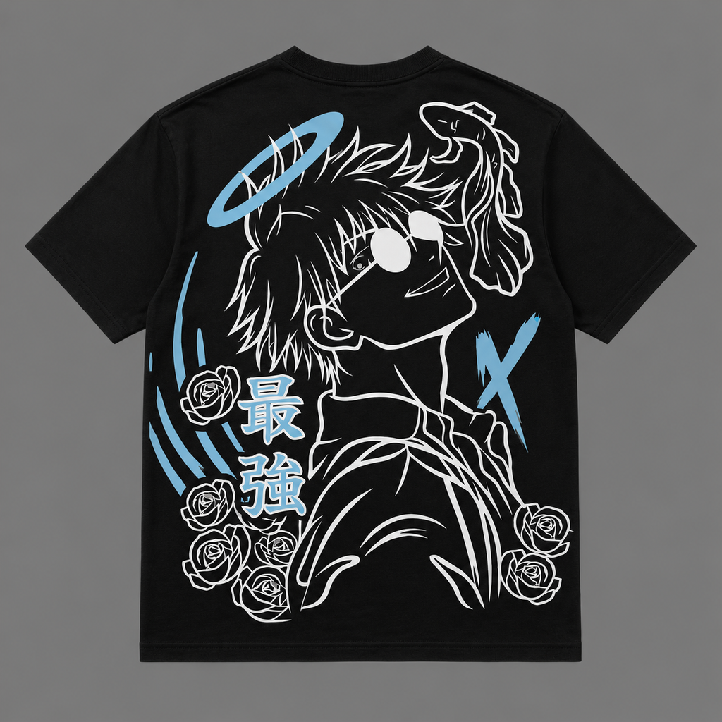 Gojo saturo trendy Tee