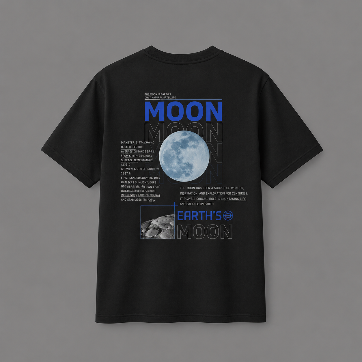 Printed half sleeves T-shirt