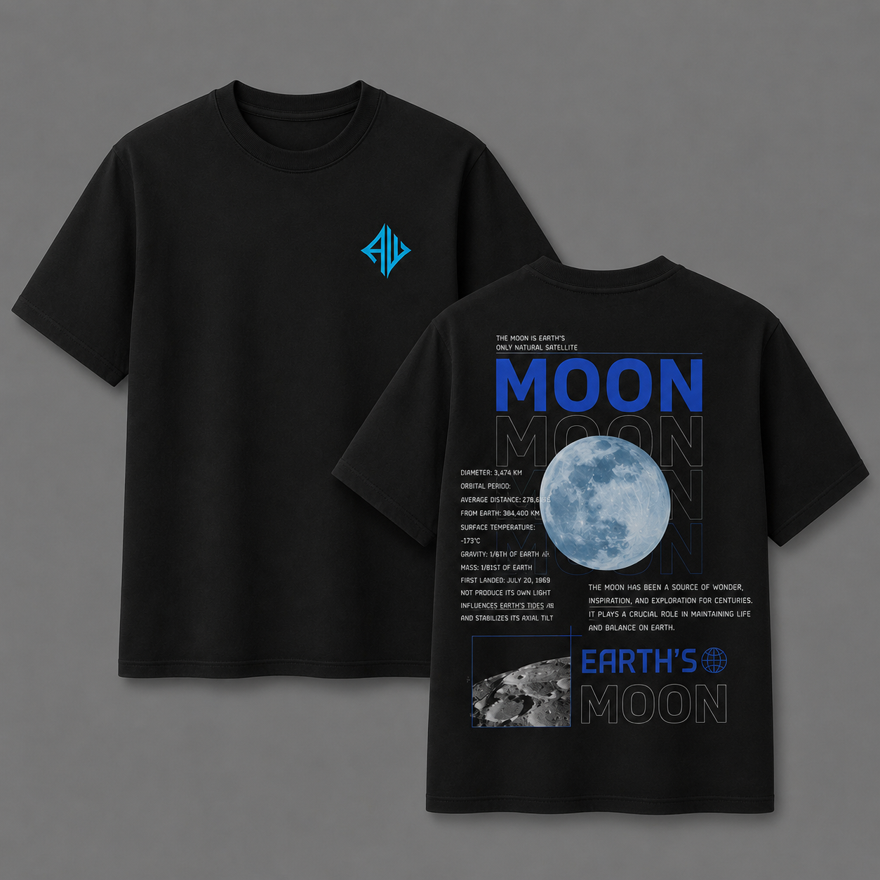 Printed half sleeves T-shirt