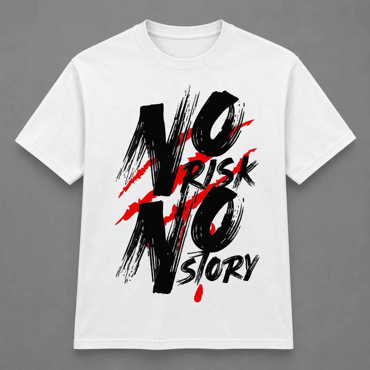 Printed half sleeves T-shirt